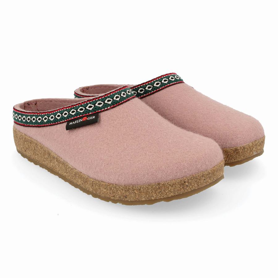 Haflinger Gz Clogs Dam Rosa | AZH1461YH