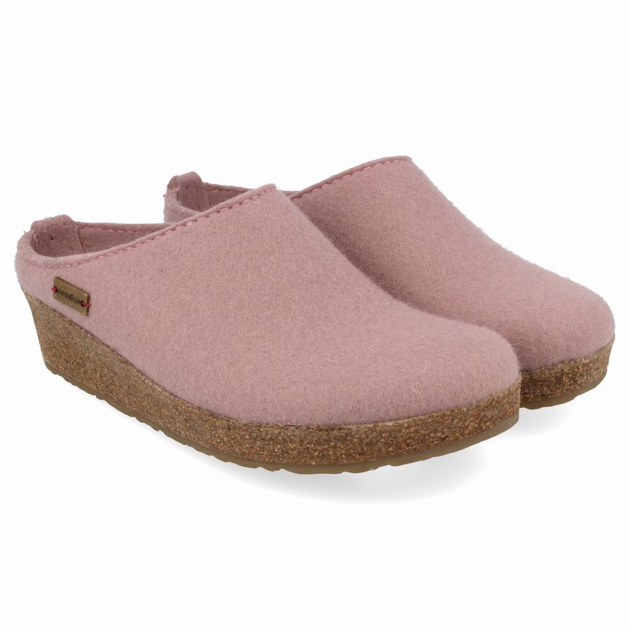 Haflinger Juliette Clogs Dam Rosa | GTU9173LC