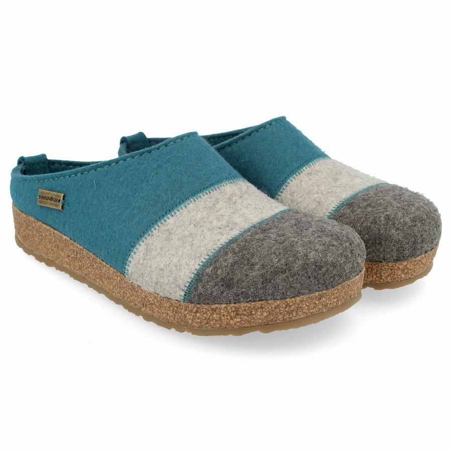 Haflinger Lines Clogs Herr Turkos | SPI241TI