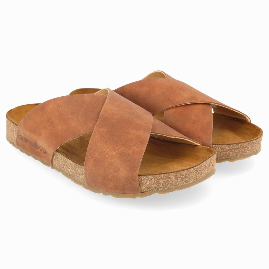 Haflinger Mio Sandaler Dam Orange | JBM4328FP