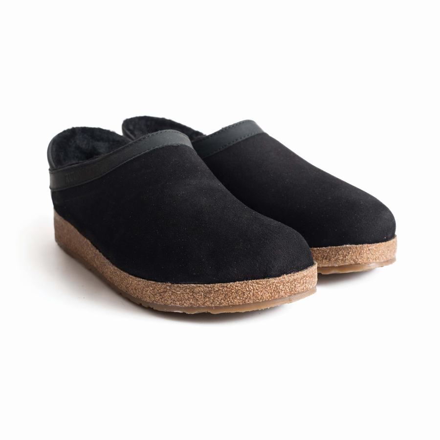 Haflinger Siberia Clogs Dam Svarta | MAN5680AL