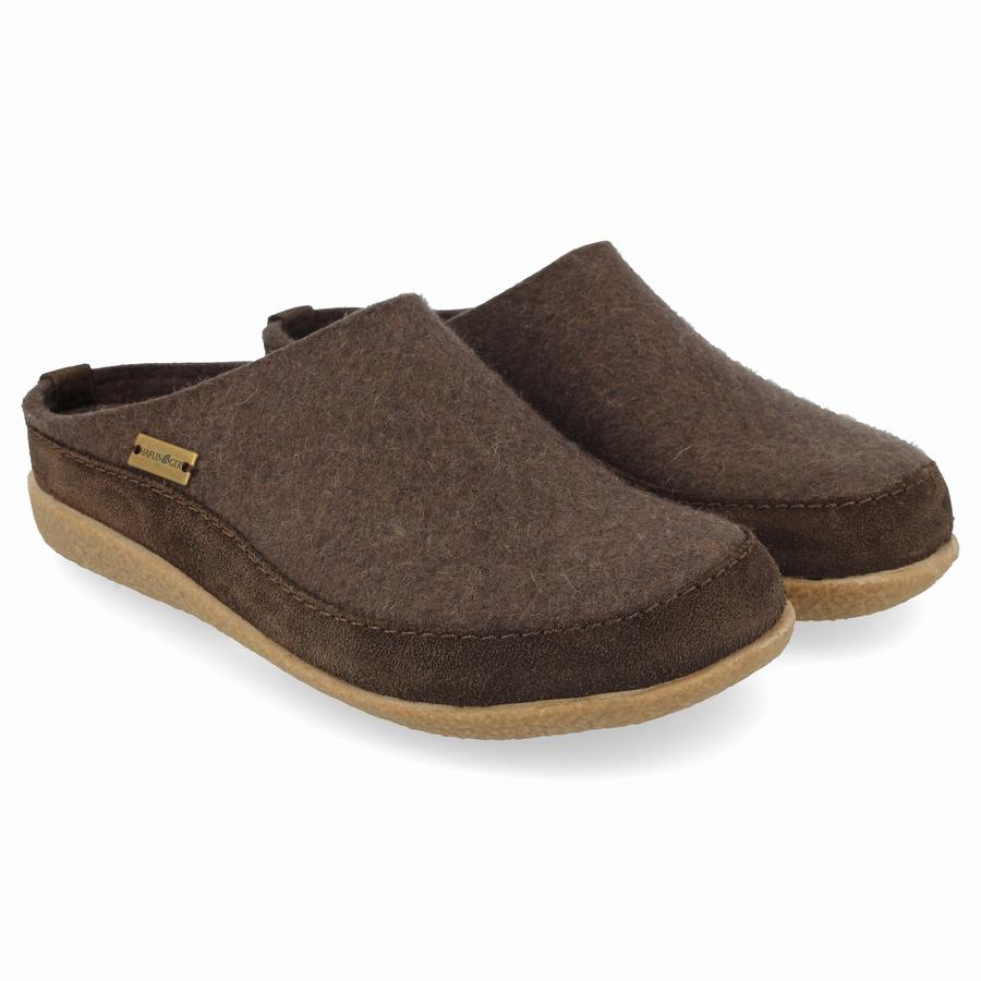 Haflinger Skane Clogs Dam Bruna | PFQ7810QH