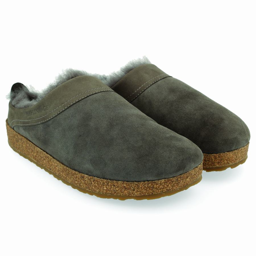 Haflinger Snowbird Clogs Herr Gröna | QNJ4319BN