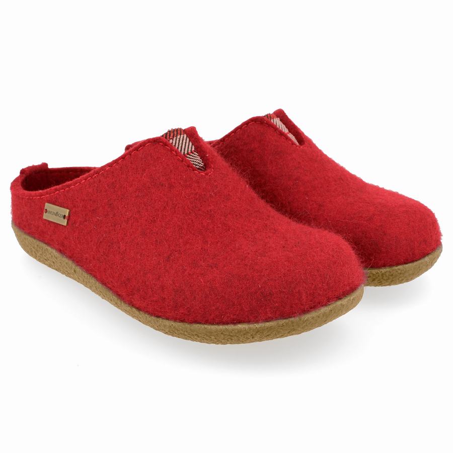 Haflinger Visby Clogs Herr Röda | PIQ3881BO